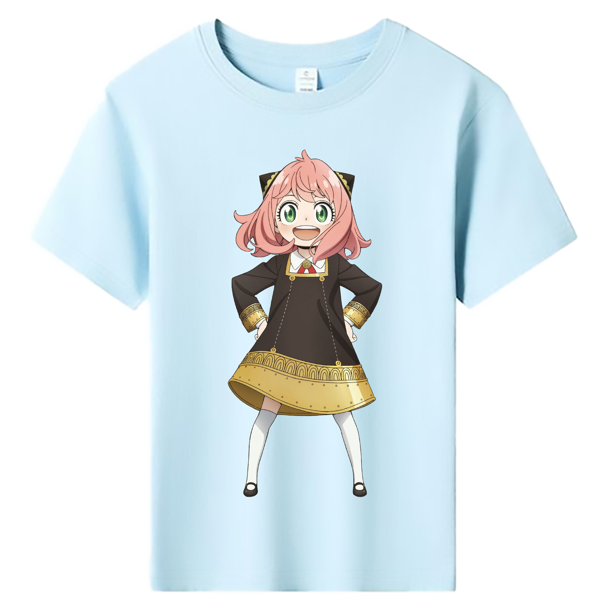 （画像用） SPY×FAMILY间谍家家酒 綿100％キッズTシャツ（フロントプリント）